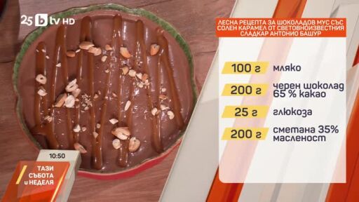 Лесна рецепта за Шоколадов мус