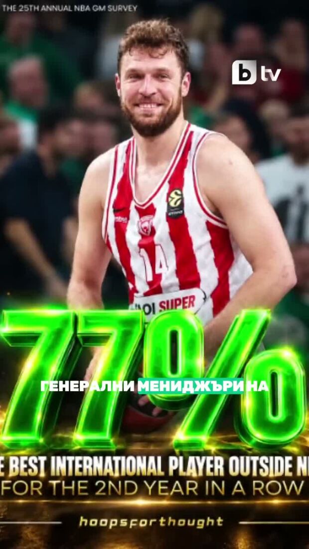 Поредно голямо признание за Александър Везенков