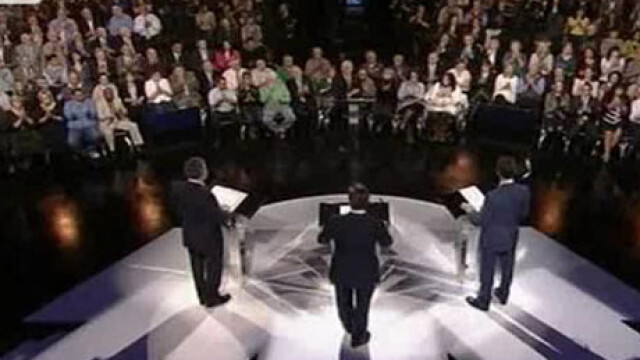 Снимка: Лидерите на водещите британски партии 