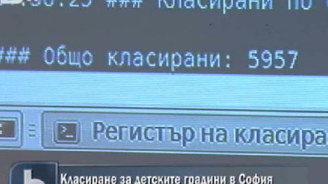 Снимка: Хиляди деца не се класираха за детските градини в София 