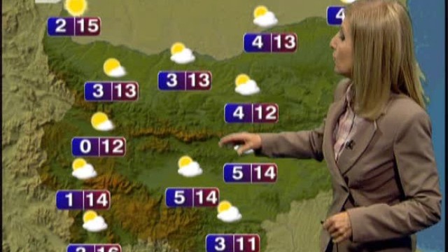 Снимка: Времето - Обедна емисия - 09.04.2012 г.