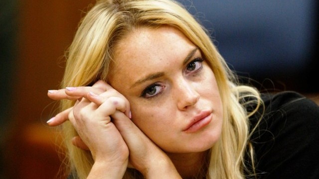 Снимка: Линдзи Лоън отново в ареста