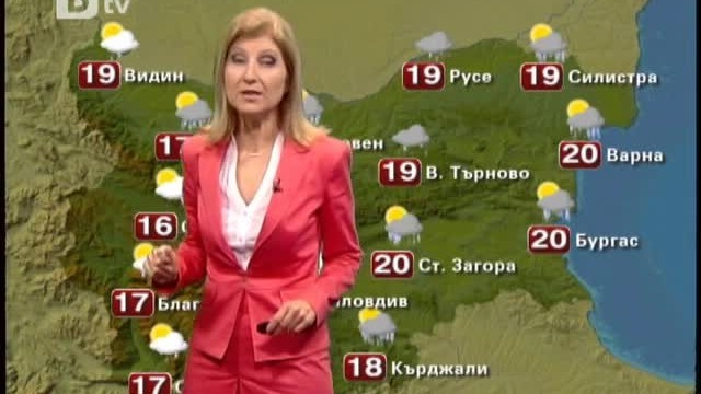 Снимка: Времето - Късна емисия - 14.04.2012 г.