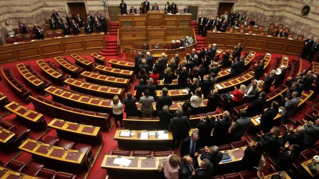 Снимка: Парламентът в Гърция започна обсъждането на Договора от Преспа