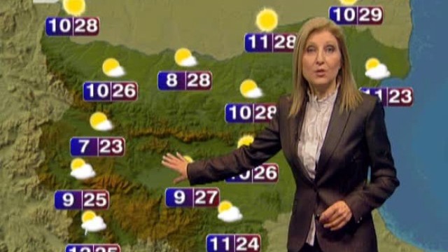 Снимка: Времето - Обедна емисия - 27.04.2012 г.