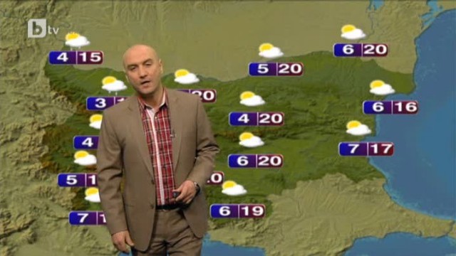 Снимка: Времето - Късна емисия - 04.04.2013 г.