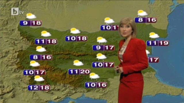 Снимка: Времето - Обедна емисия - 13.04.2013 г.