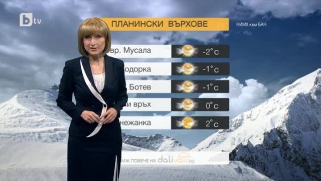 Снимка: Времето – Централна емисия – 14.04.2014 г.