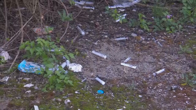 Снимка: Риск за здравето: Болнични игли и спринцовки в контейнерите за боклук в Мадан