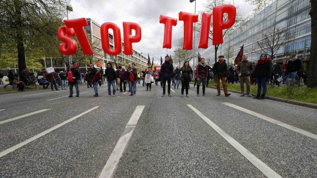 Снимка: Масовите протести срещу ТТИП в Германия продължават 