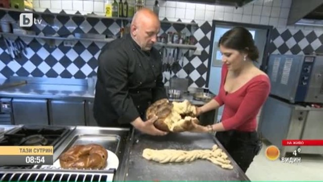 Рецепта за вкусен козунак от Иван Киров от 