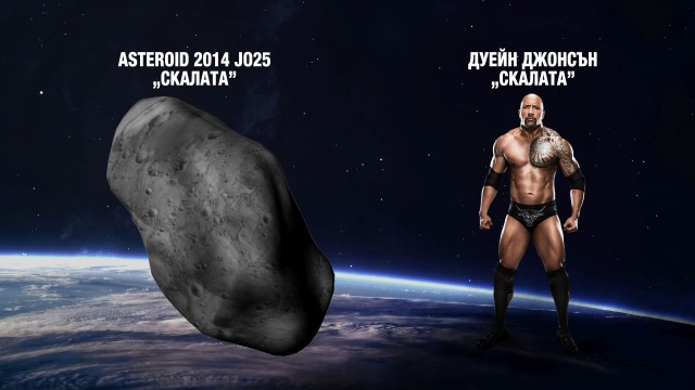 Снимка: Огромен астероид прелита край Земята