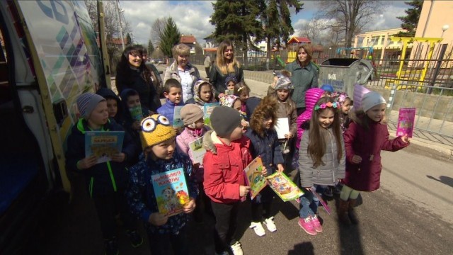 Снимка: „Походът на книгите” започва с библиотека на колела