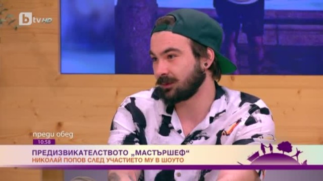 Николай Попов: От 7-годишна възраст имам интерес към готвенето