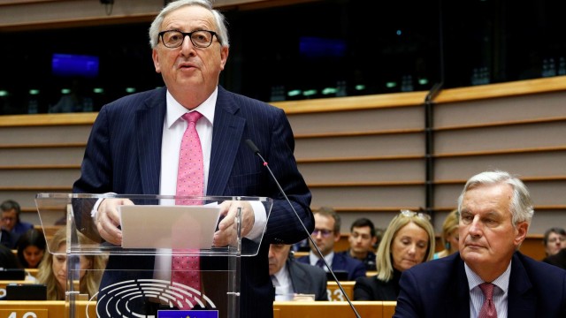 Снимка: Юнкер: Ако британският парламент не одобри споразумението с ЕС до 12 април, никаква отсрочка не е възможна