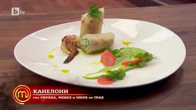 Журито е впечатлено и от чинията на Добрин