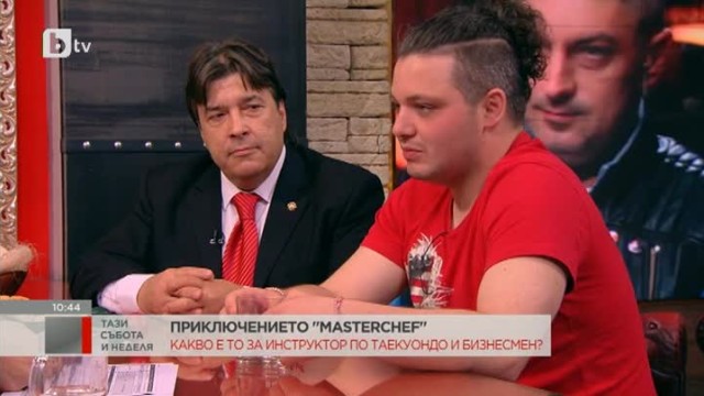 Олег Ефремов и Огнян Ганчев за приключението 