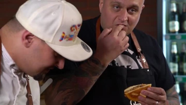 (Не)стандартни вкусове за бира с chef Георги Бойковски: Бургер с шкембе
