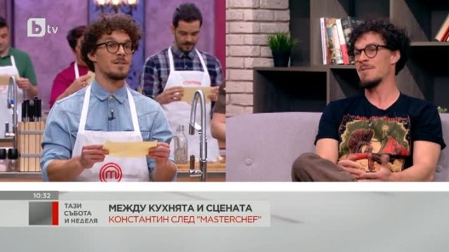 Между кухнята и сцената: Константин Таквор след MasterChef