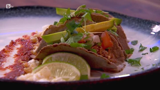 Такос от Викория в Мастъркласа на Chef Хю Бутен