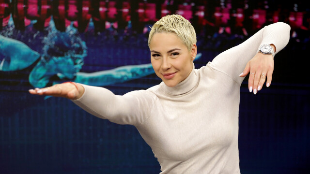 Снимка: Екатерина Аврамова откровено за любовта и плуването
