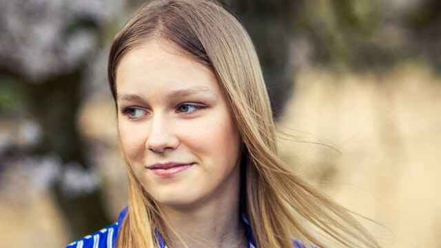 Снимка: Красота и изящество - белгийската принцеса Елеонор навърши 15