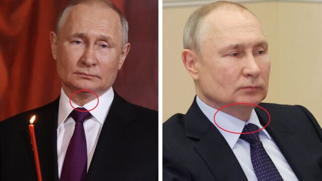 Снимка: Путин или не: Украйна твърди, че негов двойник е идвал в конфликтните зони (СНИМКИ)