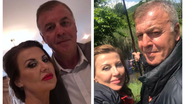 Снимка: Илиана Раева към Наско Сираков: ЧРД, любов моя! Обичам те!