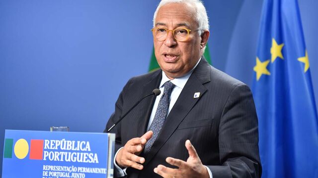 Снимка: Председателят на Европейския съвет Антонио Коща идва в България