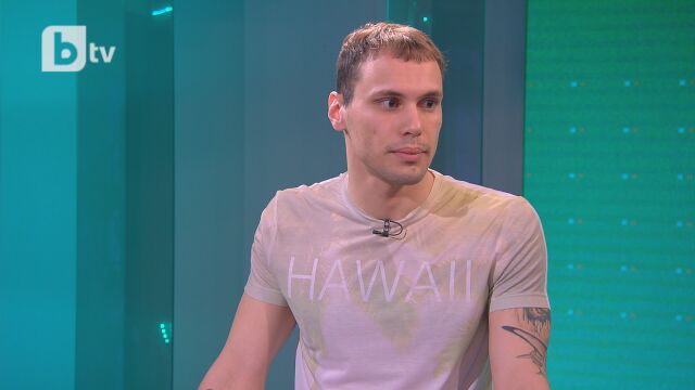 Снимка: Антъни Иванов пред bTV: На доста държави им трябва плувец като мен