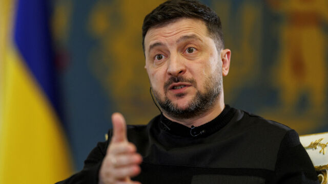 Снимка: Зеленски: Русия отговори на предложението за великденско примирие с 