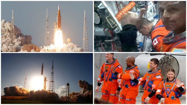 Полетяха! Четиримата астронавти тръгнаха към орбитата на Луната (НА ЖИВО)