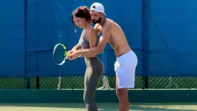 Снимка: Коя е голямата ѝ страст? Говори Ейса на Григор Димитров!