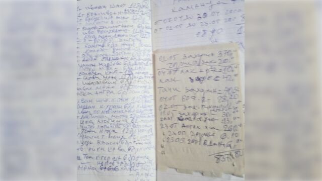 Снимка: Тефтери с имена и кочани от сметки: Задържаха собственик на магазин в Монтанско за купен вот