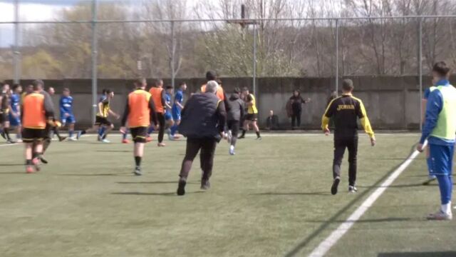 Снимка: Масов бой прекрати Монтана - Миньор (ВИДЕО)