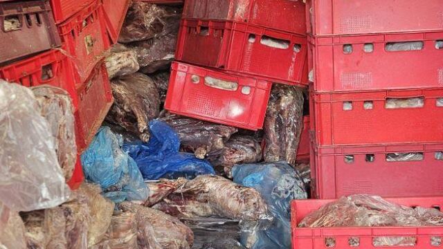 Снимка: Дебелец - рай на незаконните кланици (СНИМКИ)