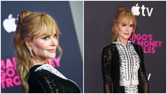 Снимка: Никол Кидман се появи в гола рокля след развода (СНИМКИ)