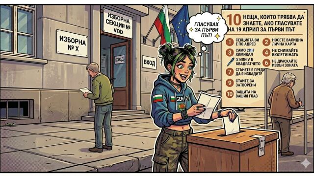 Снимка: 10 неща, които трябва да знаеш, ако гласуваш на 19 април за първи път