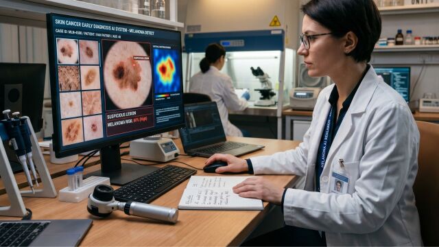 Снимка: AI oткрива риска от меланом години преди поставяне на диагнозата