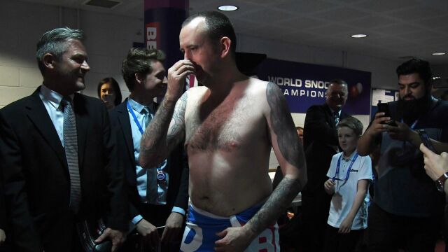 Снимка: Ветеран в снукъра обеща: Печеля Световното и ще тичам гол! 