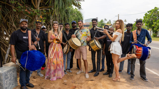 Снимка: Непоказвани снимки от шриланкския кючек на Гориция и Татяна в 