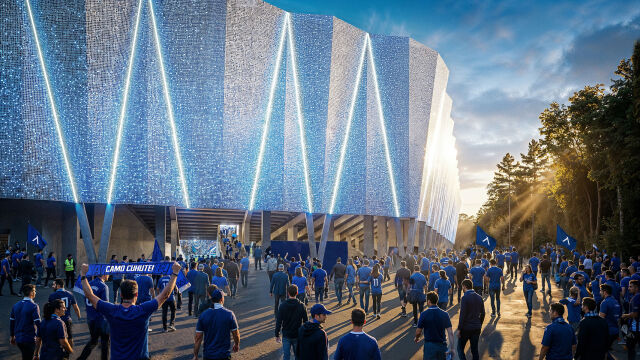 Снимка: Левски вдига стадион за 120 милиона евро