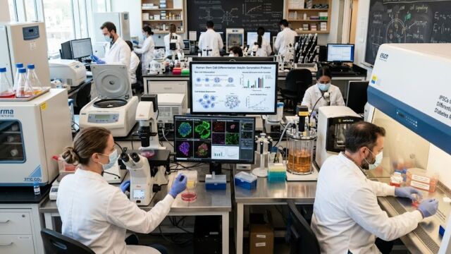 Снимка: Учените създават инсулинови клетки, които лекуват диабета