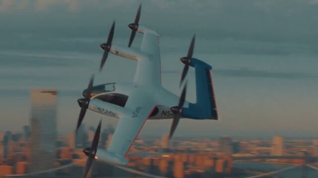 Снимка: За първи път: Въздушни таксита полетяха в Ню Йорк