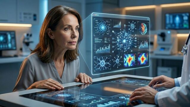 Снимка: Изкуствен интелект чете лицето и предсказва оцеляването при рак