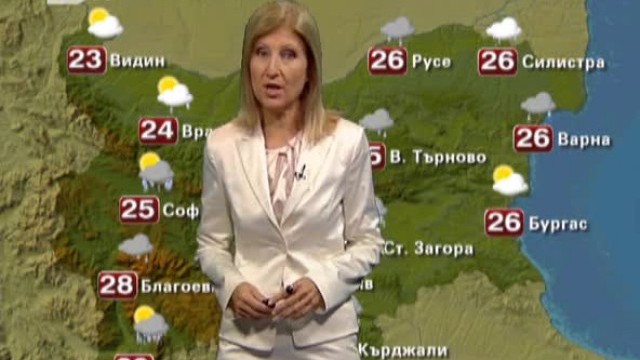 Снимка: Времето - Централна емисия - 10.08.2012 г.