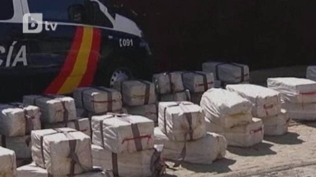 Снимка: Българин е бил ангажиран в Испания с контрола на пратката кокаин