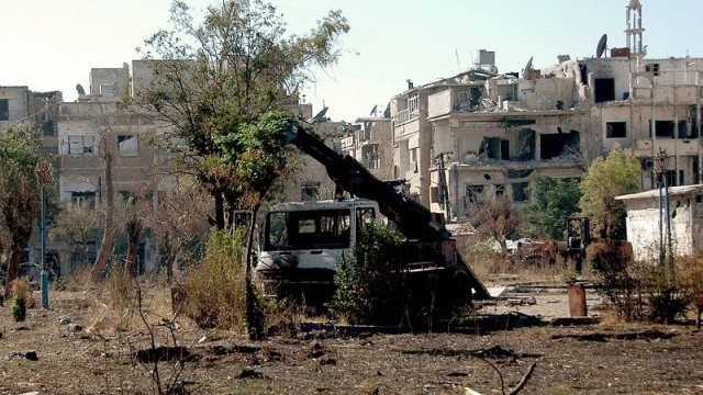 Снимка: Над 60 сирийски бунтовнци убити при засада в околностите на Дамаск