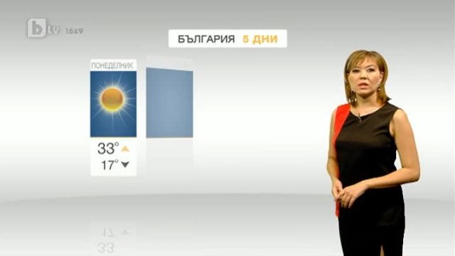Снимка: Времето - Централна емисия - 18.08.2013 г.