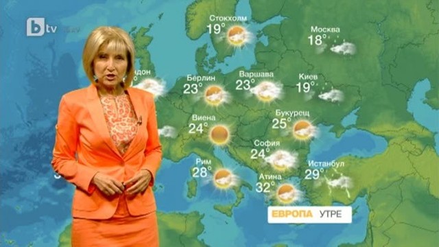 Снимка: Времето - Късна емисия - 30.08.2013 г.